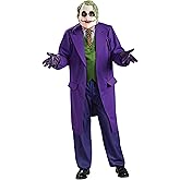 Adult Joker Costume | The Dark Knight Joker Mask and Purple Suit Medium
