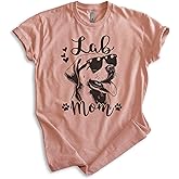 EVERTREE CLOTHING Lab Mom T-Shirt, Unisex Women's Shirt, Labrador Retriever, Lab Owner, Best Dog Mom Gift