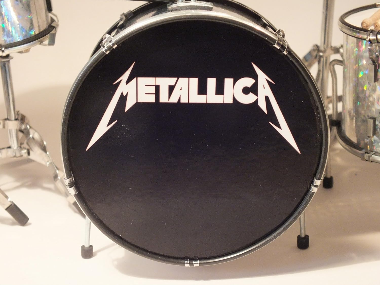 RGM347 Lars Ulrich Metallica Kit de batería en Miniatura: Amazon.es: Electrónica
