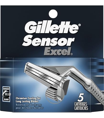 Amazon.com: Gillette Sensor Excel-50 Count (5 x 10) : Beauty