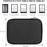 HoYiXi Universal Sleeve Bag 6-7in E-Reader Cover Black Anti-Drop Protection view 2