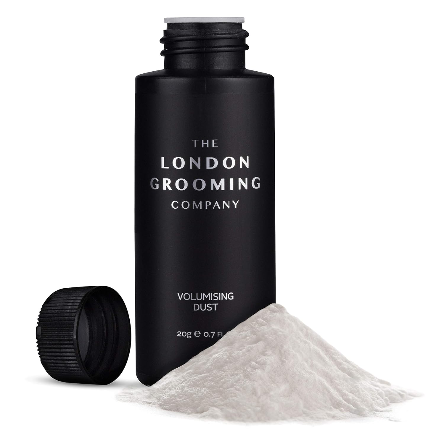 The London Grooming Company Volumizing Matte Styling Texturizing Hair Powder for Men, 0.7oz (20gm) Shaker Bottle: Beauty