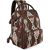 Montana West Wrangler Callie Diaper Bag Backpack with Stroller Straps Multifunction Baby Travel Bag WG2204-9110CF