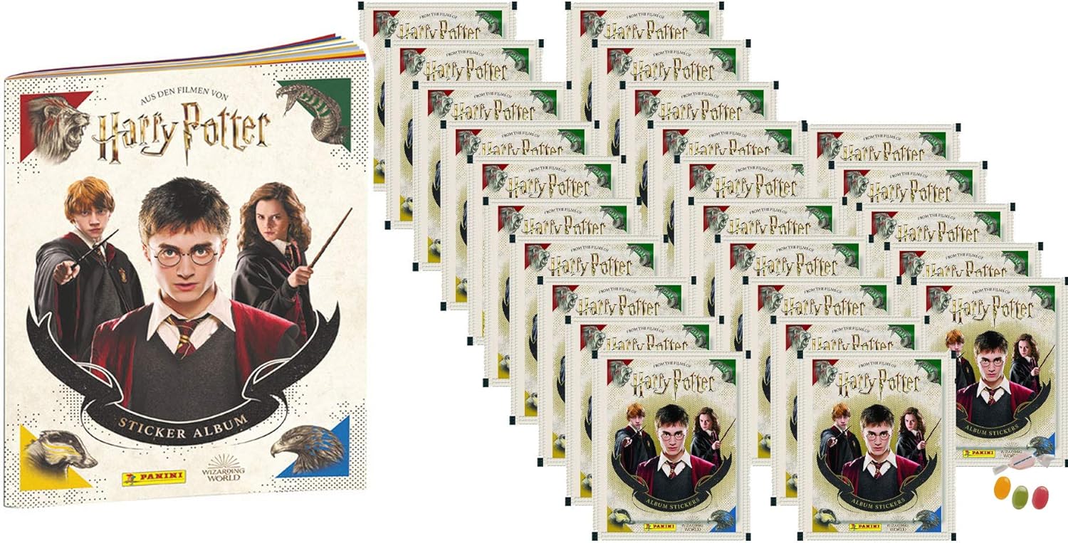 Panini Harry Potter Sticker & Cards Version 2020 1x Sammelalbum + 25