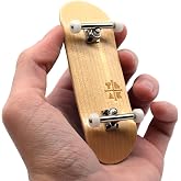 Teak Tuning 32mm Pro Fingerboard Complete - Fully Assembled with Pro Level Components - Pro Shaped Wooden Deck (32x97mm), UltraSpin Bearing Wheels, Prodigy Gen2 Trucks - Classic