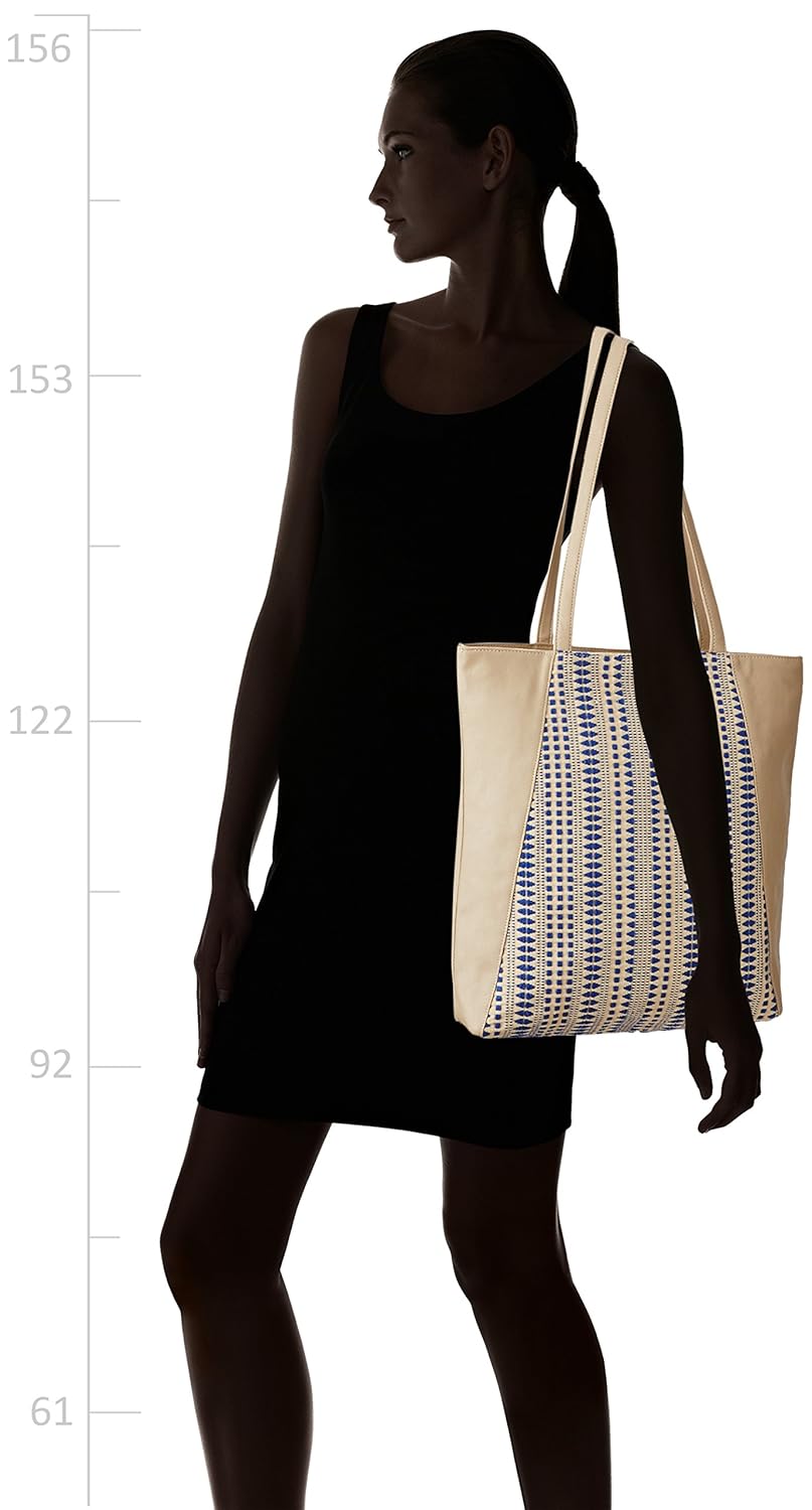 kanvas katha women's tote bag (multicolor) ()
