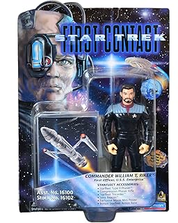 Barbie Star Trek-First Contact-Commander William T. Riker-First Officer,