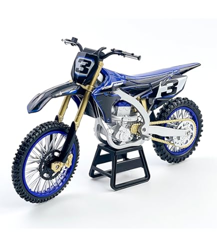 Amazon.com: NewRay Toys Motorcycle 1:12 Scale Yamaha YZ450F Dirt