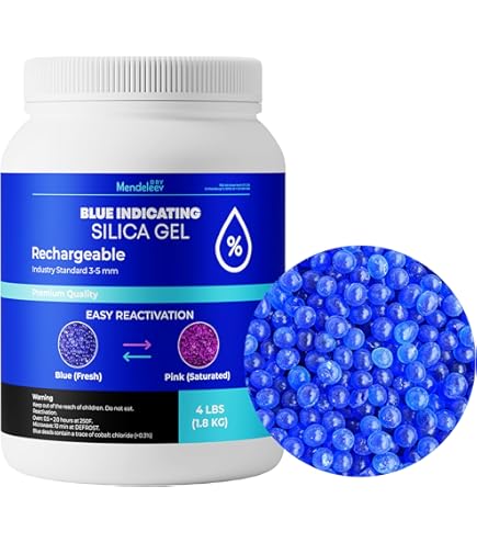 Amazon.com: 1 Gallon Blue Indicating Silica Gel Desiccant