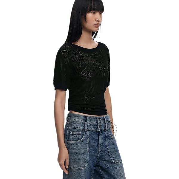 Jeans Para Mujer Desigual Denim Kusama | Vaqueros De Diseño Con Estampado Artístico