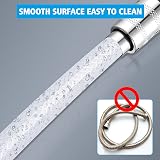 JatilEr 3m PVC Shower Hose Universal Replacement Extra Long Flexible Kink Leak view 4