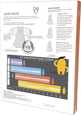 swaddleme love sack large