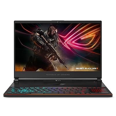 ASUS ROG Zephyrus S Ultra Slim Gaming PC Laptop, 15.6&rdquo; 144Hz IPS Type, Intel Core i7-8750H CPU, GeForce GTX 1070, 16GB DDR4, 512GB PCIe SSD, Military-Grade Metal Chassis, Win 10 Home - GX531GS-AH76