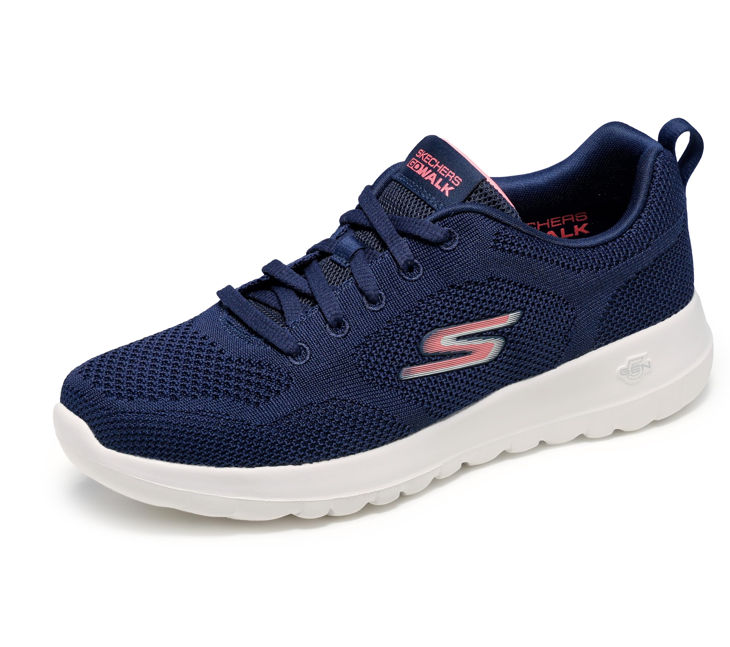 Skechers Women's Go Walk Joy Violet Sneaker, Navy/Pink, 11 Image