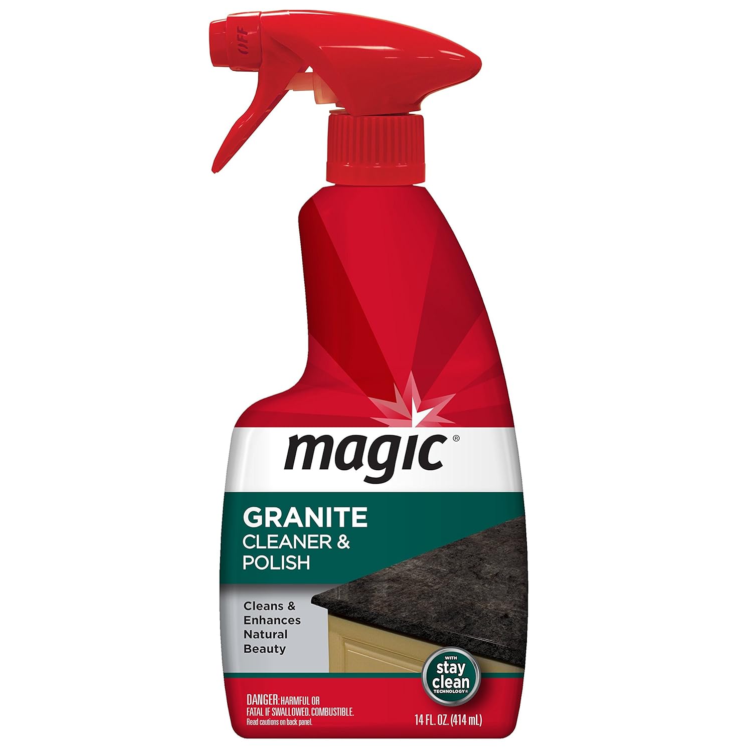 Amazon Com Magic Granite Cleaner Polish Enhances Natural