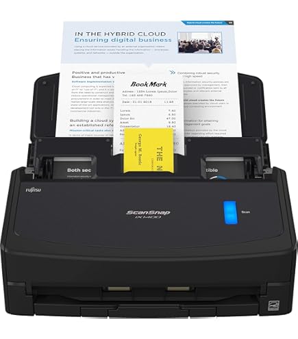 Amazon.com: FUJITSU SCANSNAP IX1400 BLK TAA Scanner 40PPM