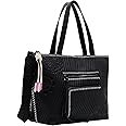 Desigual women’s PU SHOULDER BAG, brown, U – BigaMart