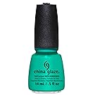 China Glaze Nail Lacquer, Keepin' It Teal, 0.5 Fluid Ounce