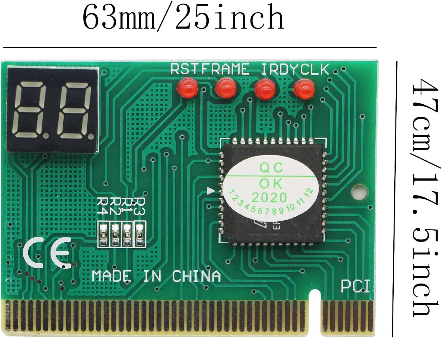 PC Diagnostic 2-Digit Card,Module Board Test & Measuring Module PC ...