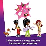 LEGO Friends Music Shop & Apartment 42653 with 3 Mini Dolls & Corgi view 6