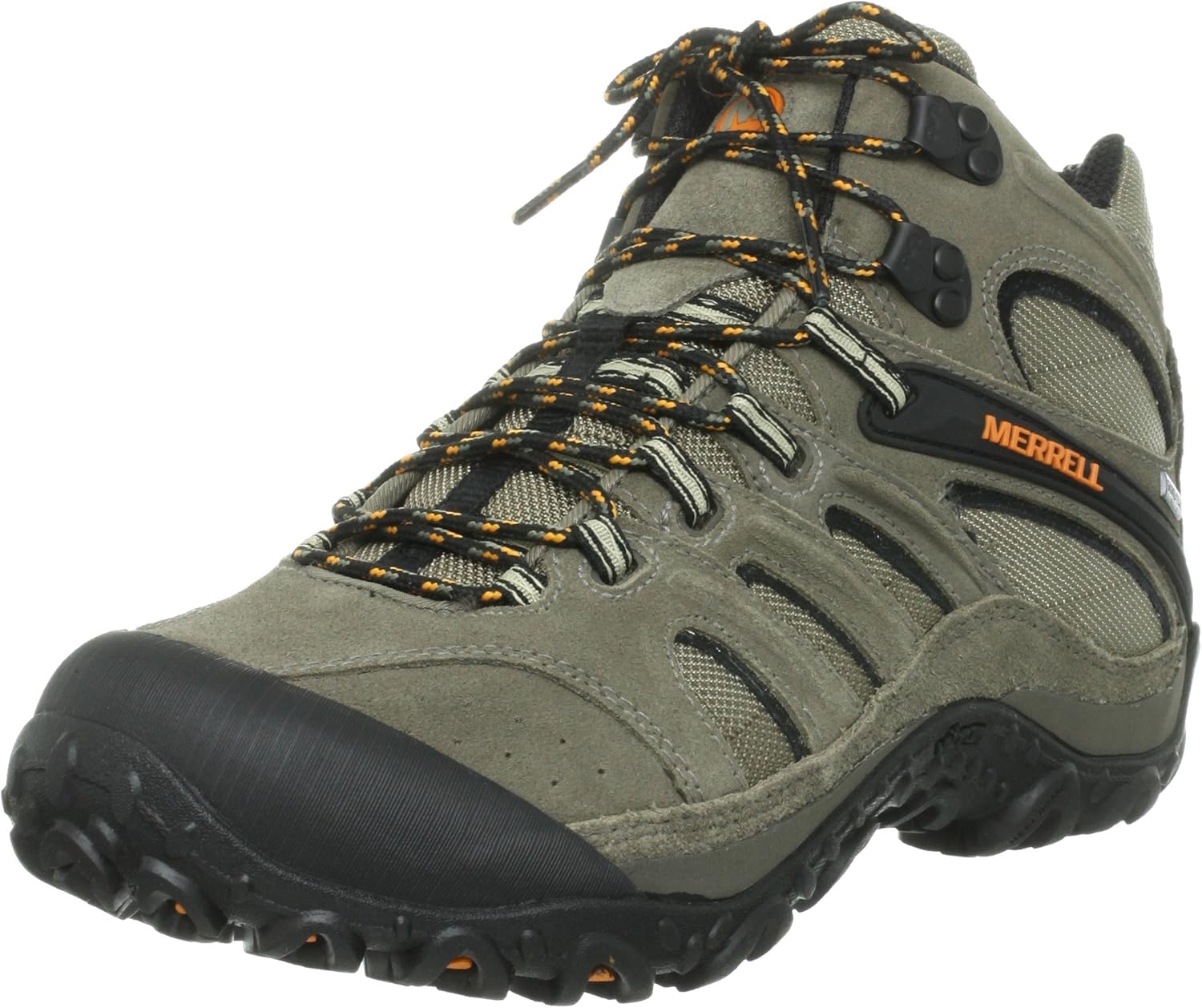 Amazon メレル ハイキングシューズ Chameleon 4 Mid Ventilator Gore Tex ハイキング トレッキングシューズ