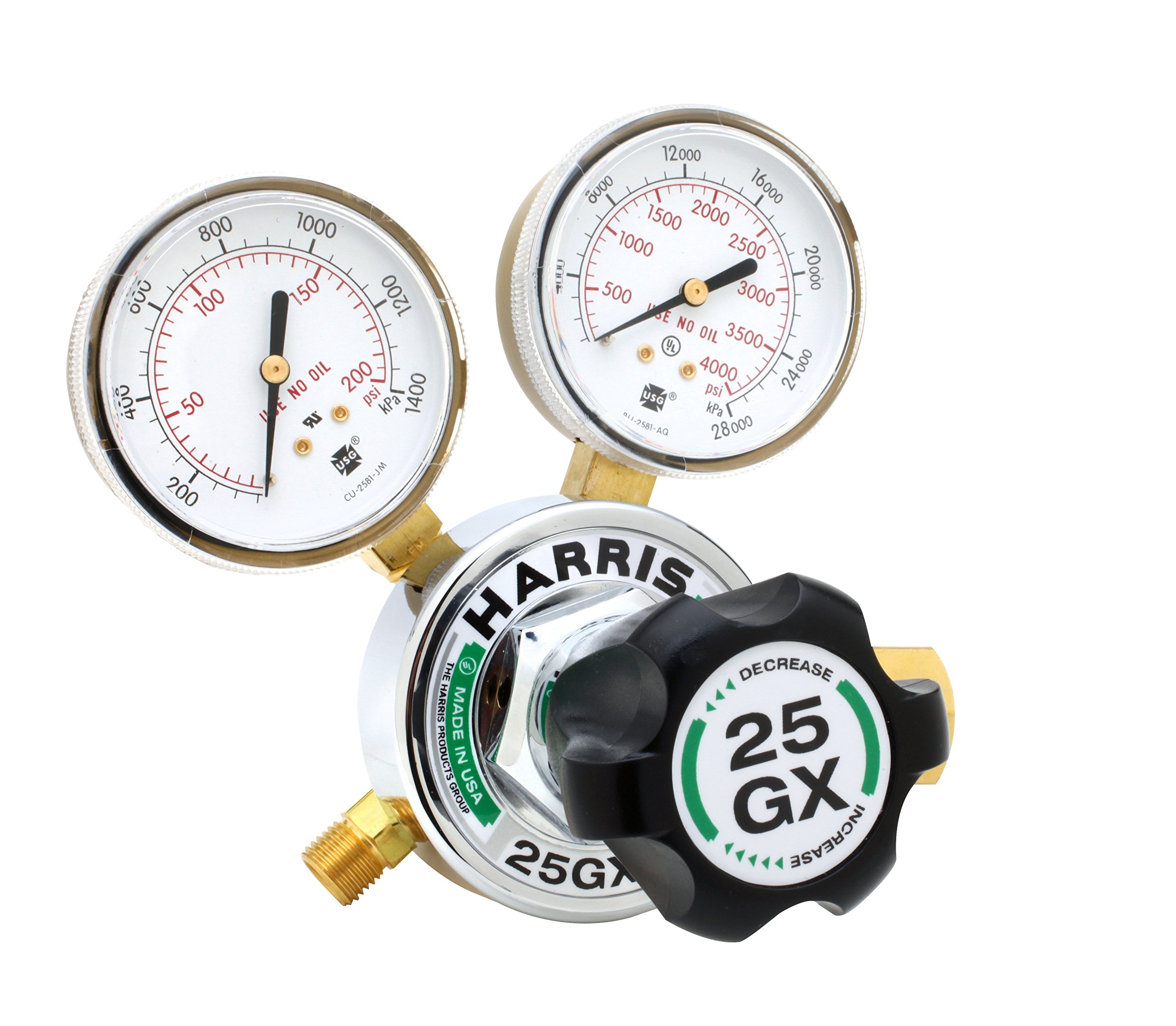 HARRIS3000510 25GX Regulator, 145-540, 2"