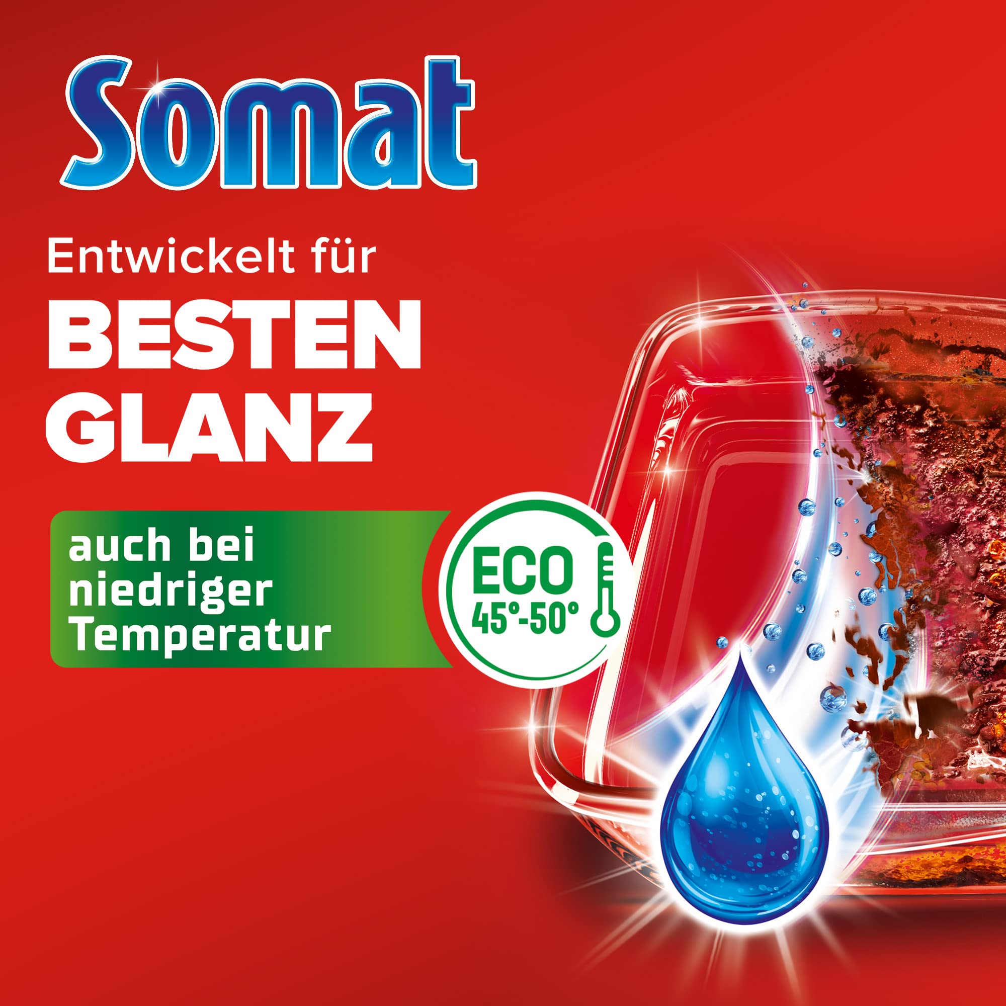 Somat All in 1 Power Gel (67 Spülgänge), Geschirrspülmittel für kraftvolle Reinigung und strahlend sauberes Geschirr, sogar im Eco-Programm & bei niedrigen Temperaturen 6