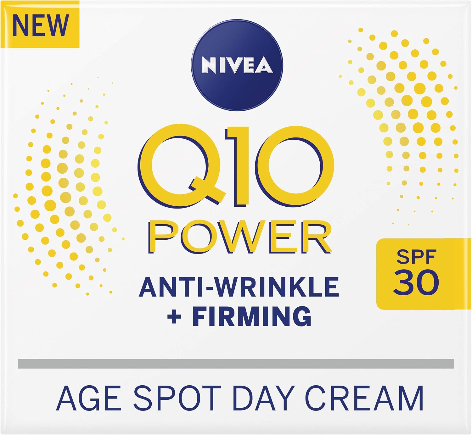 NIVEA Q10 Anti-Wrinkle Power SPF30 Firming Day Cream (50ml), Facial Moisturiser to Reduce Wrinkles