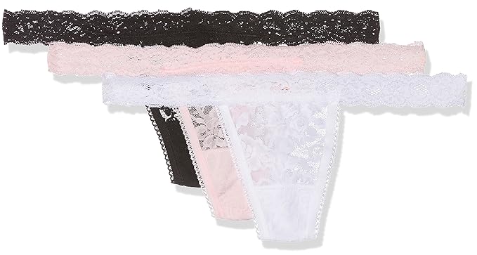 Sylvie Flirty Lingerie Damen String Abby 3er Pack