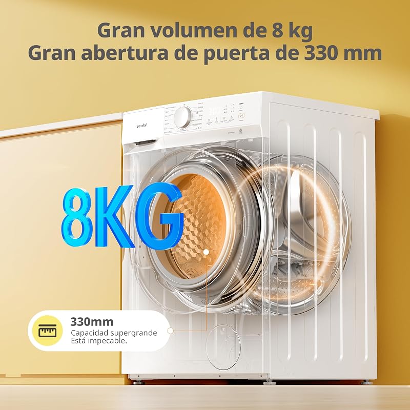 ' Lavadora 8KG Clase A-10% 1400RPM Smart wash Blanco CF08EWP05W