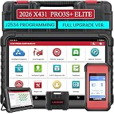 LAUNCH X431 PRO3S+ Elite, 2026 Bidirectional Scan Tool with J2534 Protocols | 10.1 inch HD Trucks Scanner, Topology Map, 60+Service, ECU Coding Full Function Scanner, CANFD/DoIP/D-PDU/FCA, 2 Yrs Update
