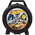Mattel: Hot Wheels 30 Car Case - Wheel-Shaped Organizer, Storage Accessory, Holds 1:64 Scale Die-Cast Toy Vehicles, Play-Display, Officially Licensed Amazon Exclusive