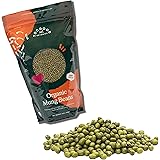 Certified Organic Mung Beans, Whole Green, non-GMO (2 pounds, 32 ounces)
