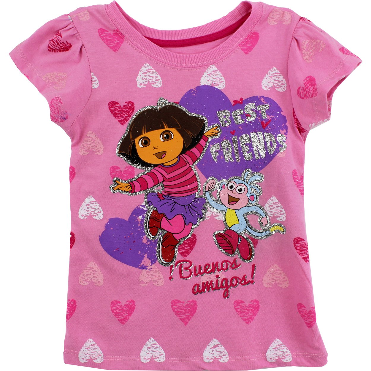Dora the Explorer Toddler Pink TShirt 8E7339 (2T) Amazon.in Clothing