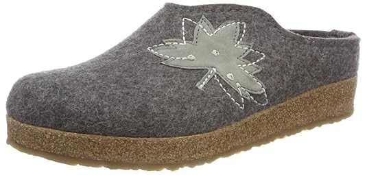 Haflinger Damen Mood Grizzly Pantoffeln