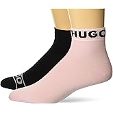 HUGO Men's Line Logo Short Socks (2-Pack)