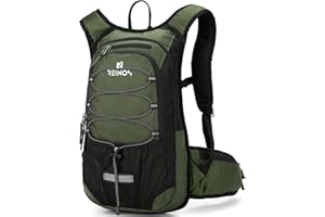 REINOS Hydration Pack Backpack with 3L Water Bladder for Men & Women, Hiking Daypack with Thermal Insulation | Running, Cycling, Camping, Skiing, Outdoor Activities