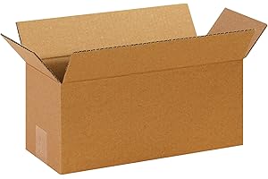 PARTNERS BRAND 14 x 6 x 6 Corrugated Cardboard Boxes, Long 14"L x 6"W x 6"H, Pack of 25 | Shipping, Packaging, Moving, Storage Box for Home or Business, Strong Wholesale Bulk Boxes
