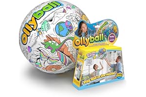 Ollyball The Original Indoor & Outdoor Kickball for Kids and Parents to Play Ball in the House