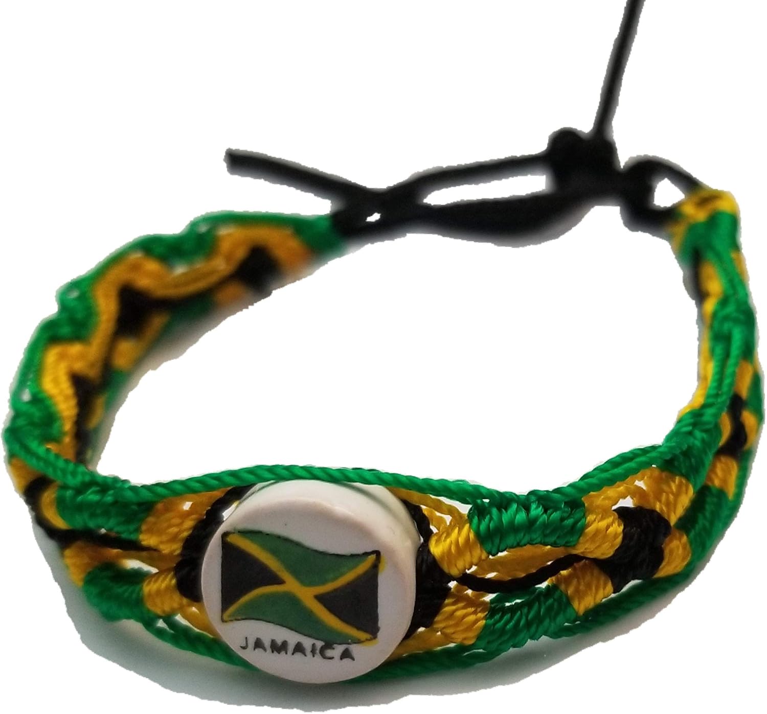 Women Men Handknitting Jamaica Flag String