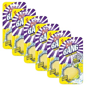 Cillit Bang Kraft und Frische WC-Spüler Zitrus-Frisch, 6er Pack (6 x 40 g)