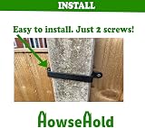 HowseHold Fence Panel Security Brackets 20 Pack for Concrete 4x4 Posts view 2