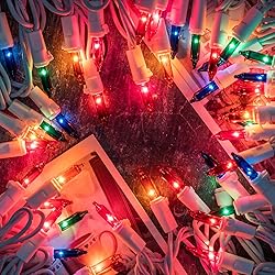 YULETIME 200 Multicolor Christmas Lights, Pack of 2