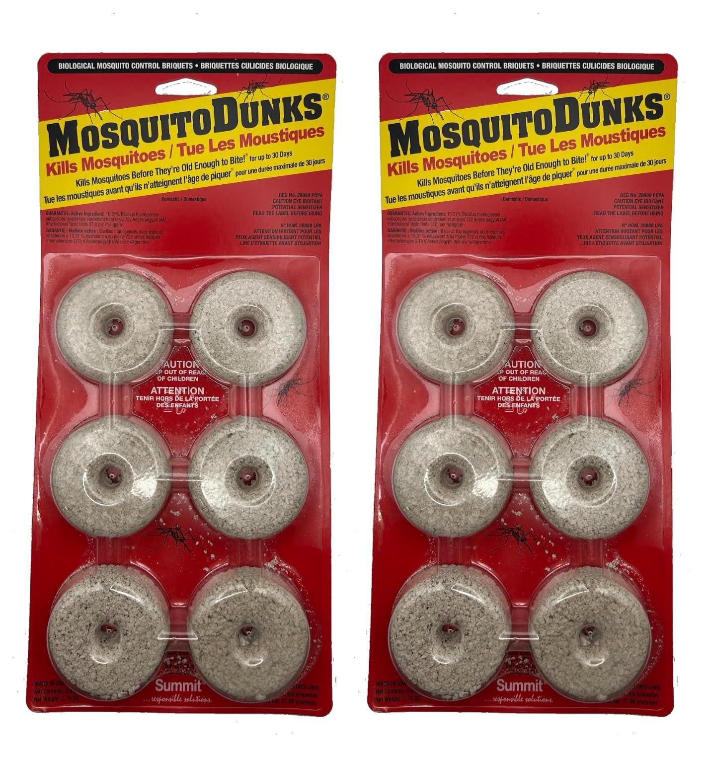 2-Pack Summit Mosquito Dunks