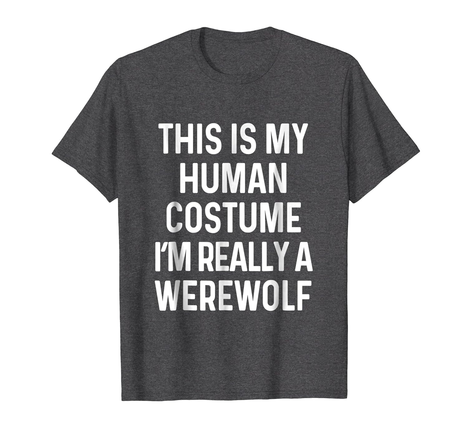 Funny Werewolf Costume Shirt Halloween-ANZ