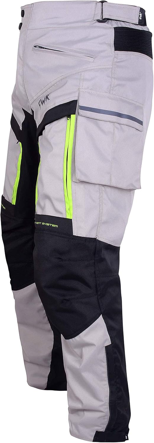 4Season HiVis Pant Waterproof Rain Riding Racing Dualsport Adventure