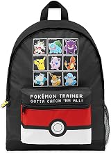 Pokémon Backpack for Kids Pikachu Charizard Rucksack School Bag with Pockets