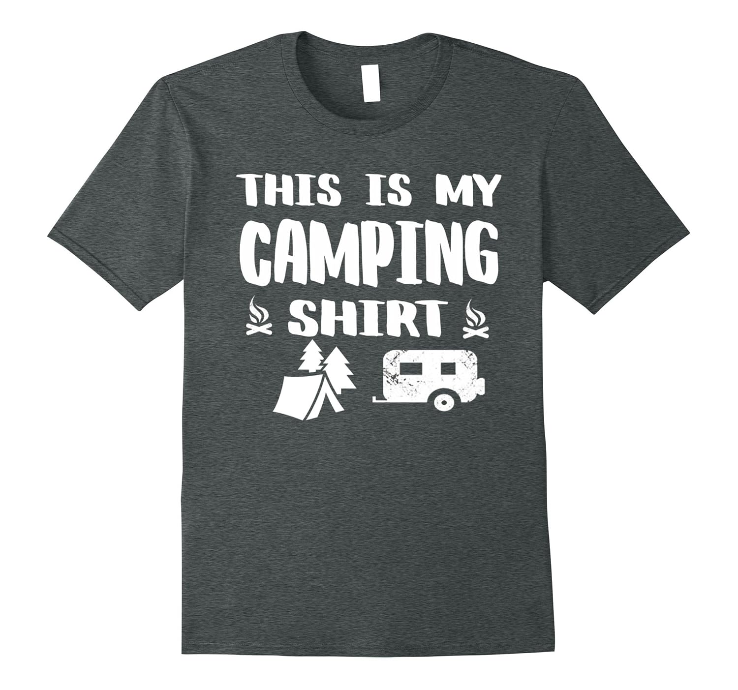 This Is My Camping Shirt Funny Camper Gift T-shirt-FL