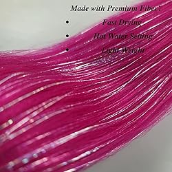 Tinsel Kids Braiding Hair Pre stretched Magenta