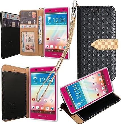 Amazon ストラップ2種付 Arrows Nx F 01f ケース 手帳型 カバー 手帳型 Gto お洒落な2トーンカラー オリジナルハンドストラップ ネックストラップ付 3点セット Puレザー アンチグレアtpuケースを使用した手帳型puレザーケース ブラック ケース カバー 通販